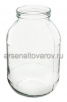 Банка стеклянная для консервирования СКО-1-82  2 л (обычная крышка) (Елизово) 