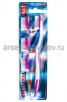 Зубная щетка Вилсен браш Сатурн средняя жесткость + 4 сменные головки (Москва) (4Х1) 