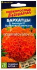 семена Бархатцы однолетник Антигуа F1 Оранжевый апельсин (серия Низкорослые гиганты) 5 шт цветной пакет годен до 31.12.2029 (Семена Алтая)