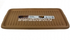 лоток для обуви пластиковый 710*390*21 мм Стиль какао (АП 363) (Альт-Пласт)