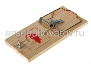 Мышеловка деревянная Большая средство от мышей и крыс (КНР) №950