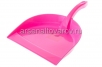Совок для мусора пластиковый Идеал (М 5190) розовый (Идея) 