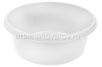 Таз пластиковый круглый 11 л (М 2513) белый (Идея) 