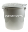Бак пластиковый  80 л для пищевых с крышкой (АП 563) (Альт-Пласт) 