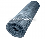 Сетка садовая пластиковая (15 мм*15 мм) рулон 1 м*20 м эконом серая (Ростов)