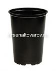 горшок для рассады пластиковый 14*18 см 2 л Высокая роза формованный (FRC-2) черный (Аминатрейд)