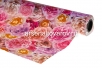 Клеенка столовая тканевая основа Парадиз рулон (19 м*1,4 м) Розовые розы (885) 