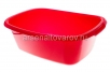 Таз пластиковый овальный 32 л Водолей (С624КРА) красный (Мартика) 
