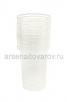 Набор стаканов одноразовых 100 мл (уп из 12 шт) (ЮНАБ 2024) (Россия)