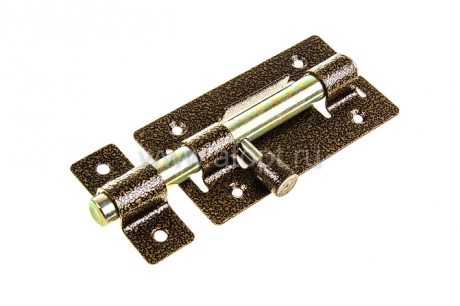 задвижка на дверь накладная ЗД-01 бронза (Киров)