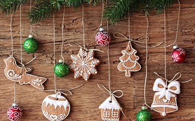 Украшения интерьера на Новый год